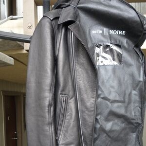 Rick Owens 2014 Stooges Heavy Calf Leather Jacket LCW